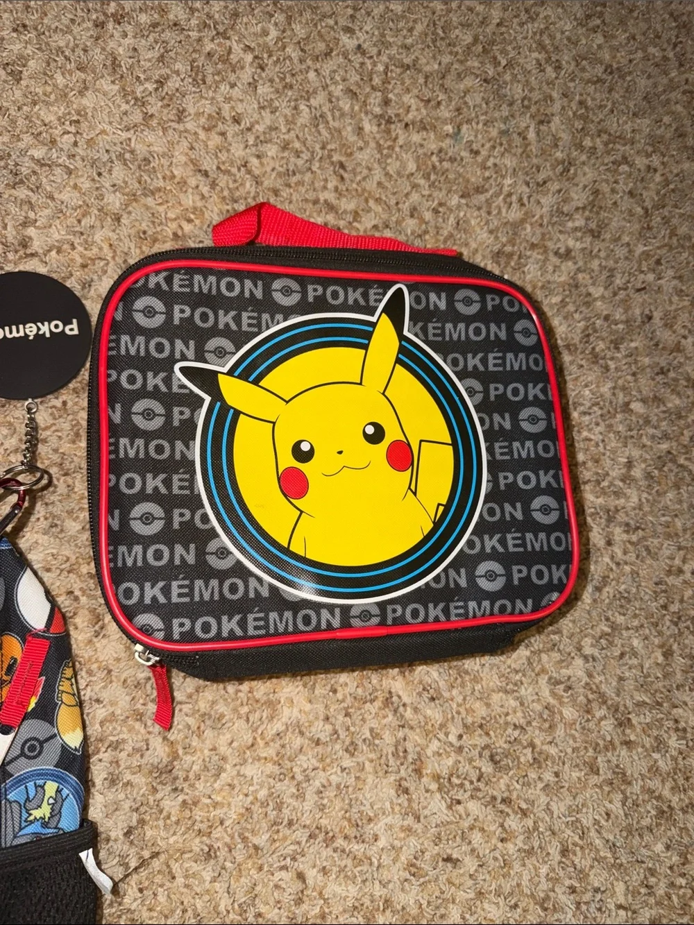 Bioworld Pokemon Backpack Featuring Pikachu Eevee Charmander Munchlax